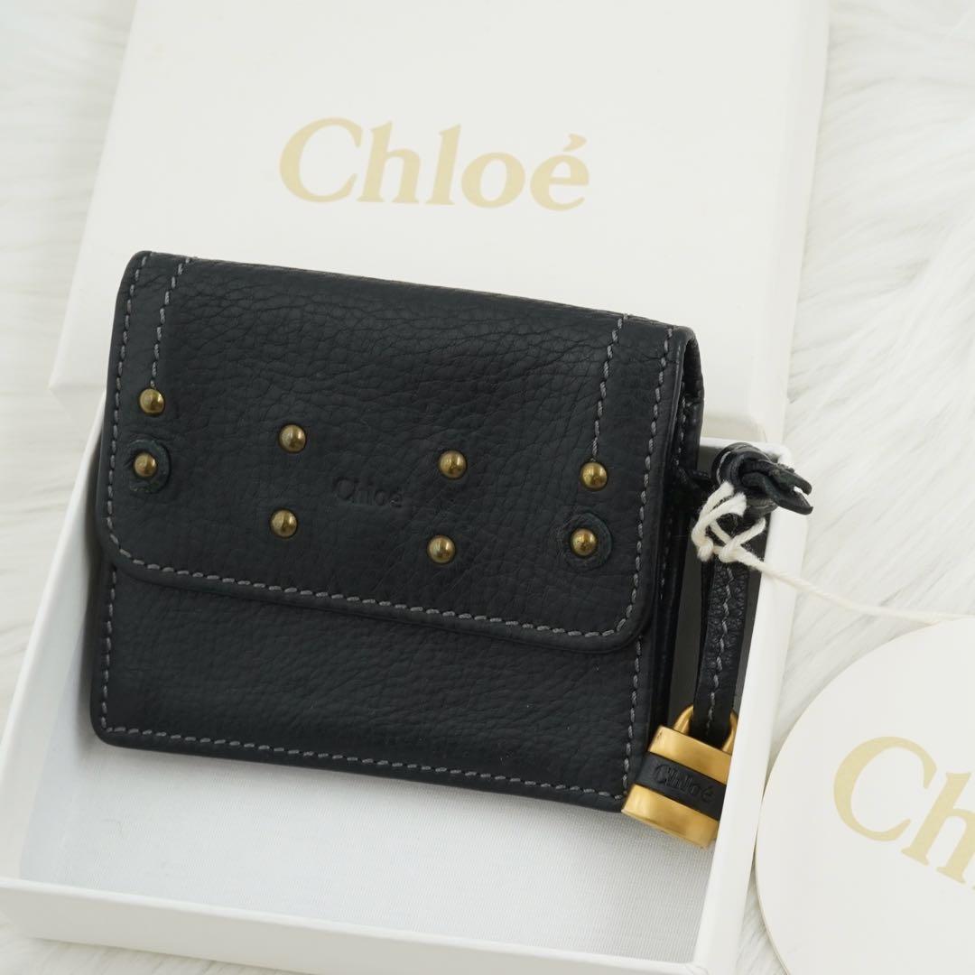 新品未使用品　箱付き　Chloe クロエ　小銭入れ　ケース　ブラック