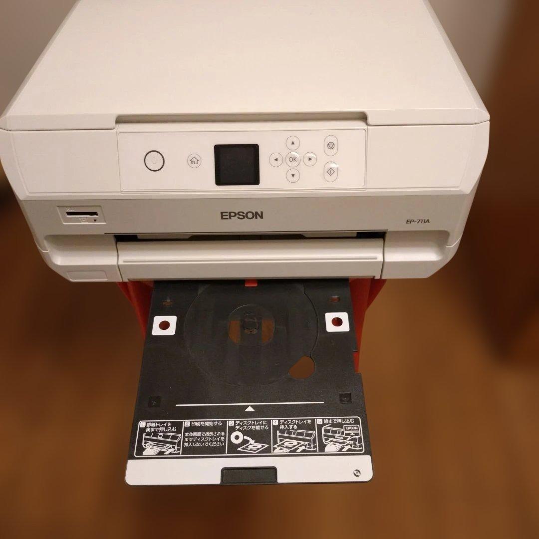 [ジャンク品] EPSON EP-711A インクジェットプリンター 本体