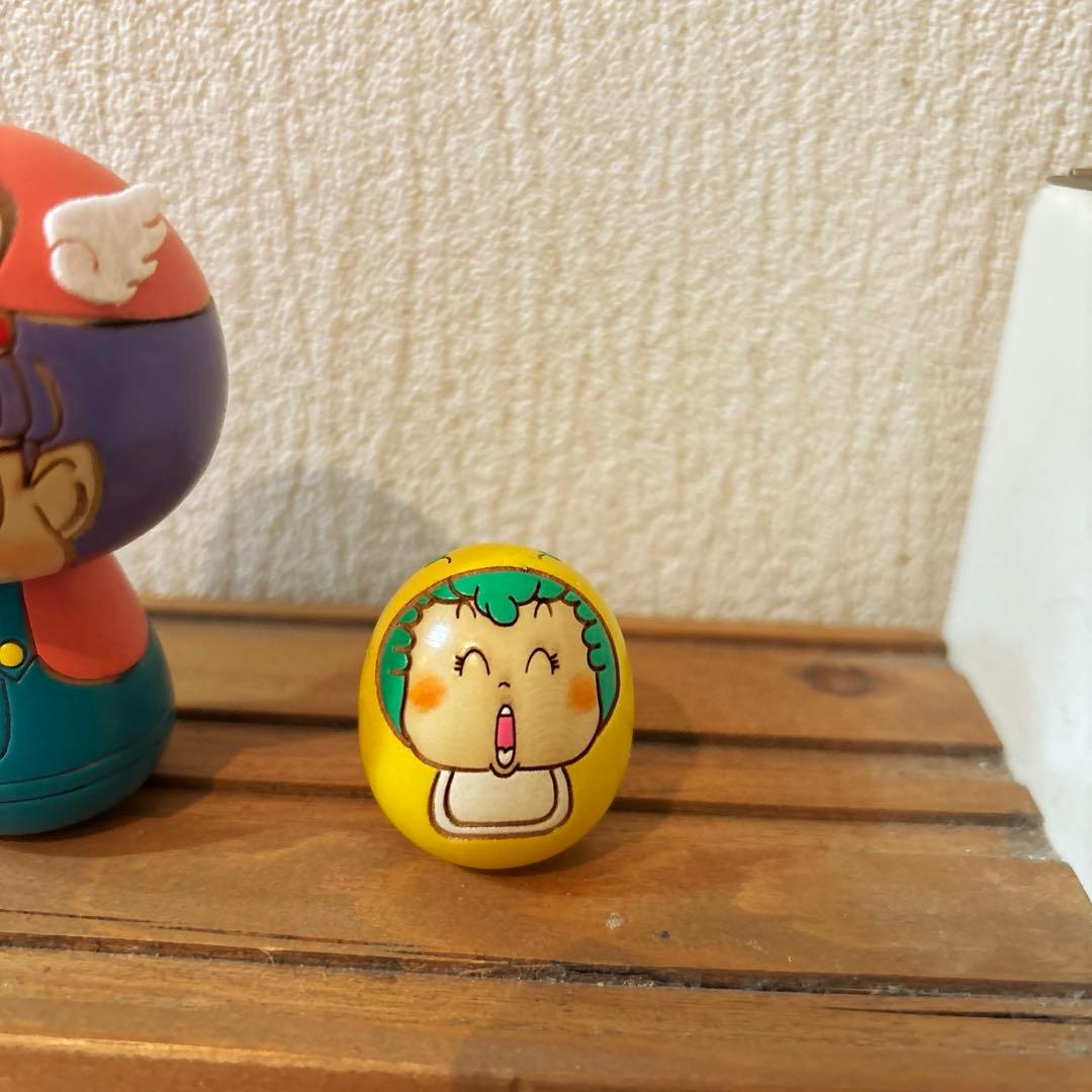 卯三郎　こけし　アラレちゃん　ガッちゃん 木製　箱あり　鳥山明