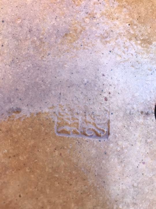 盆栽鉢　④時代銭号長方盆栽鉢黄銅色烏泥