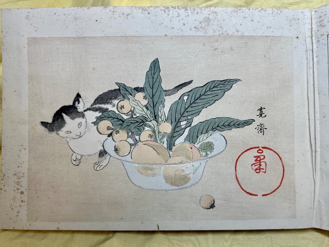 「都の錦」 木版画集26図 明治24年・幸野楳嶺 今尾景年 竹内栖鳳など絵・