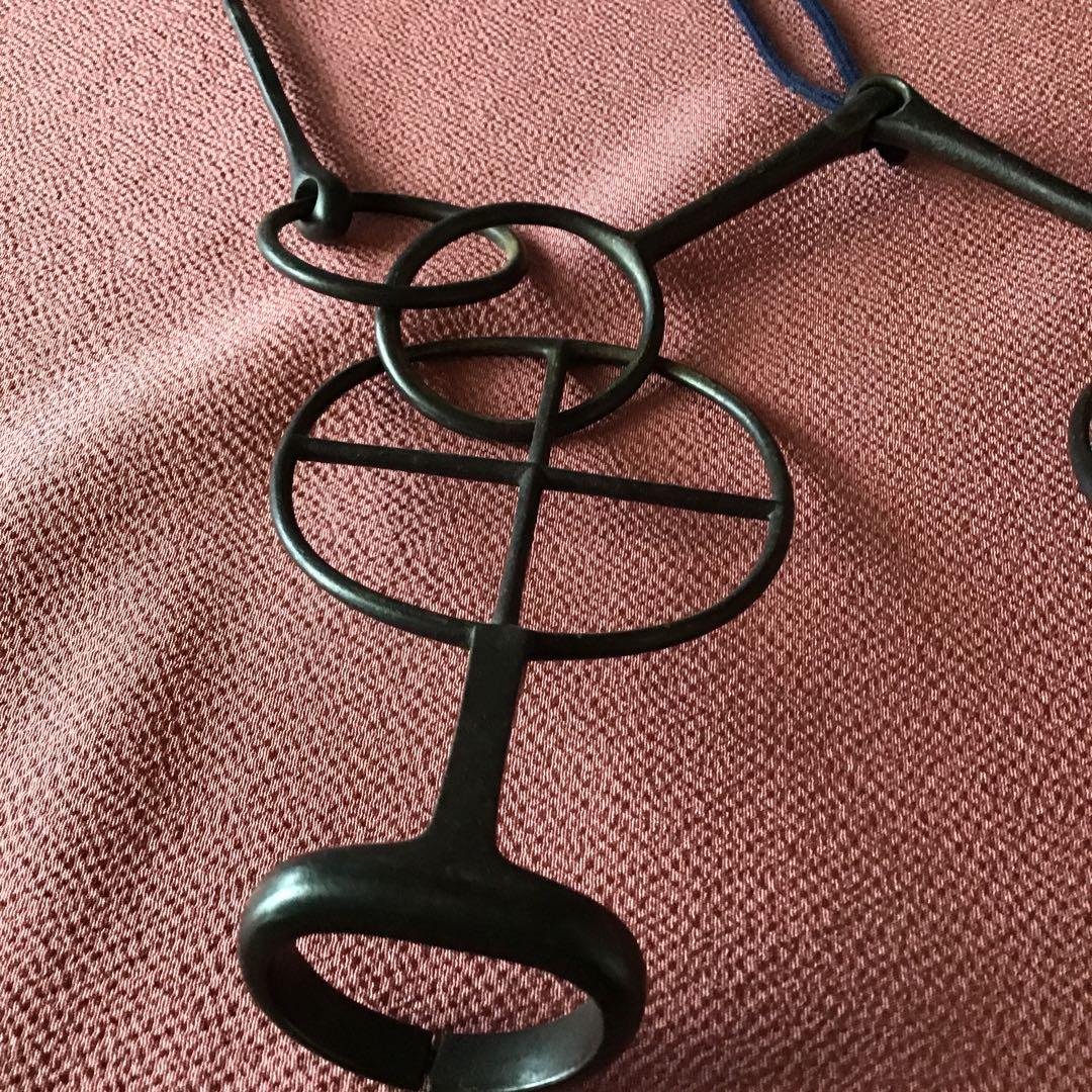 馬具　馬銜　(はみ］　江戸期上級侍馬具　時代江戸期