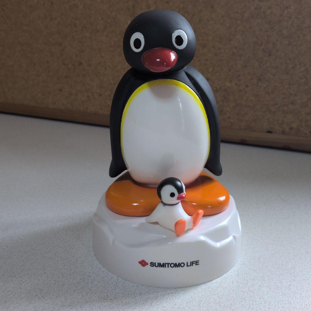 ピングー貯金箱　 住友生命ノベルティ 希少　赤ちゃんピング追加
