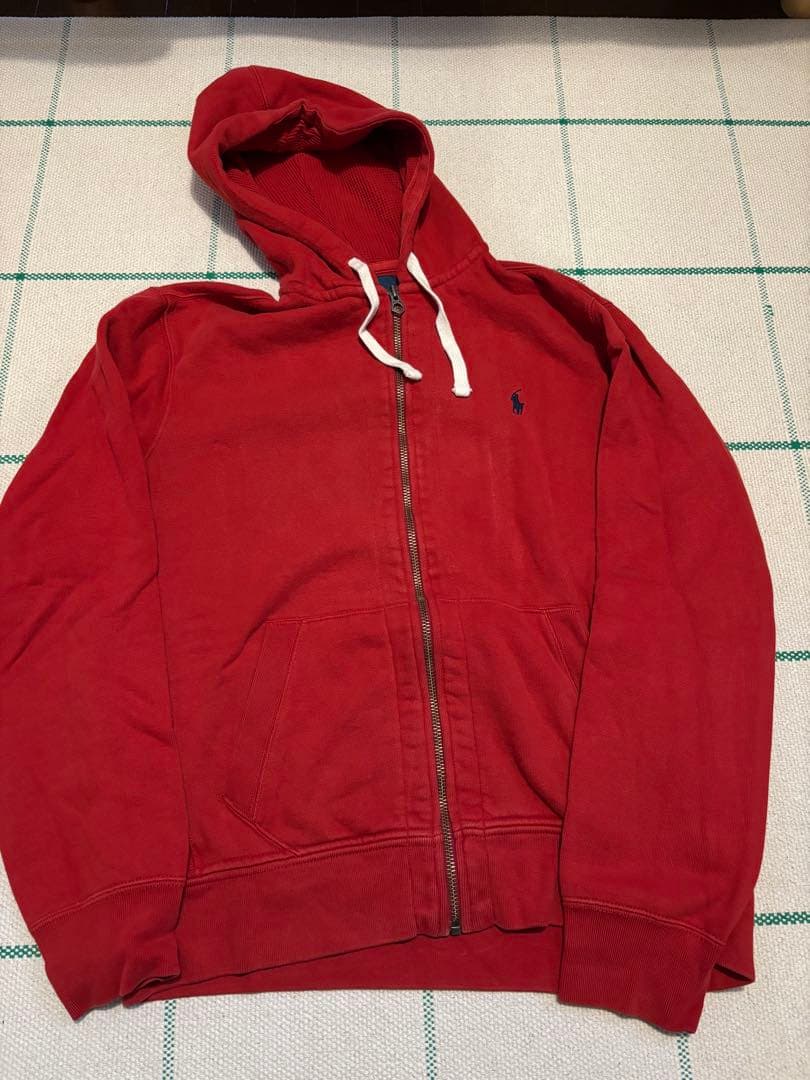 Polo by Ralph Lauren フルジップパーカー M レッド