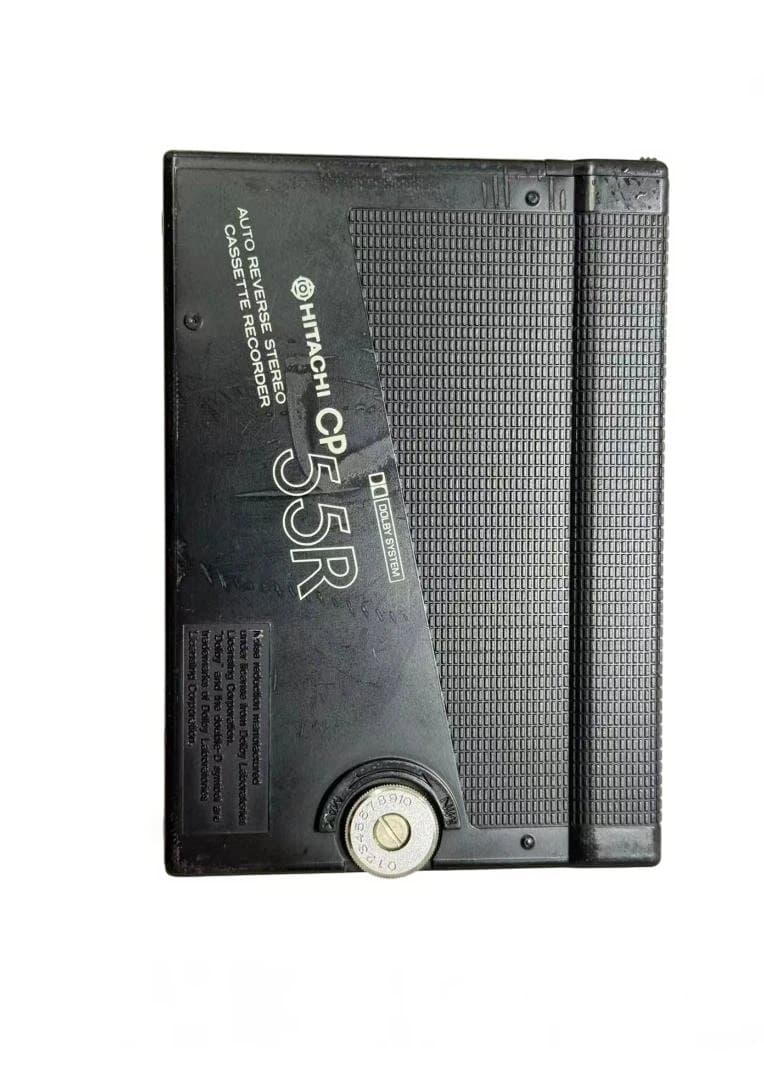 HITACHI カセットプレーヤー レッド