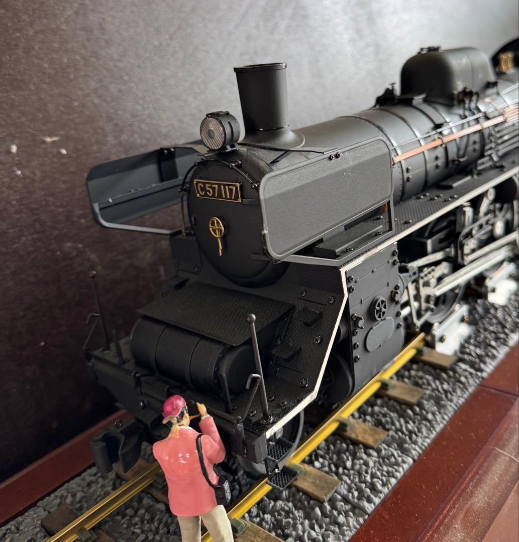 C57 鉄道模型　蒸気機関車　デアゴスティーニ完成品