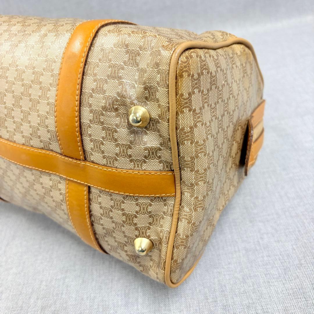 CELINE セリーヌ マカダム トリオンフ ハンドバッグ ミニボストン PVC