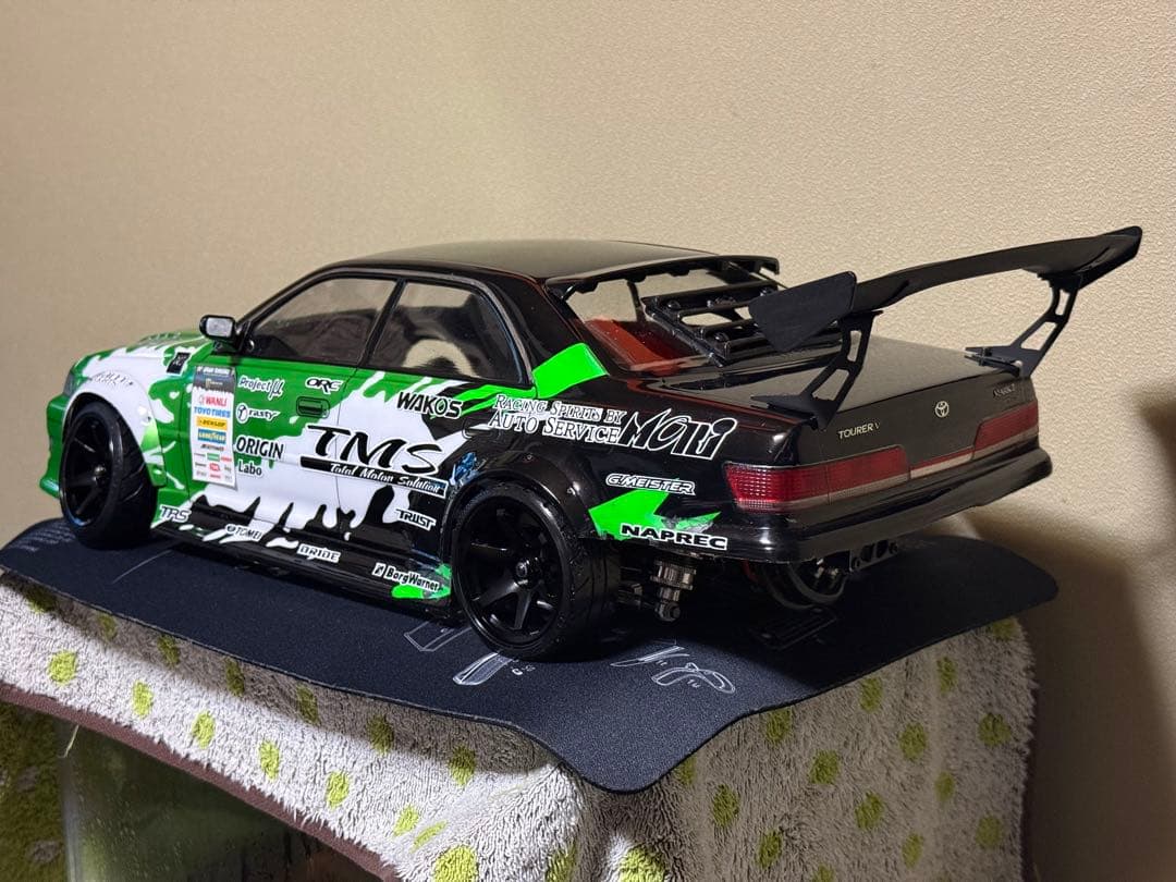 オーバードーズ JZX100 マークII TMS 高橋和己号 ラジコンボディ