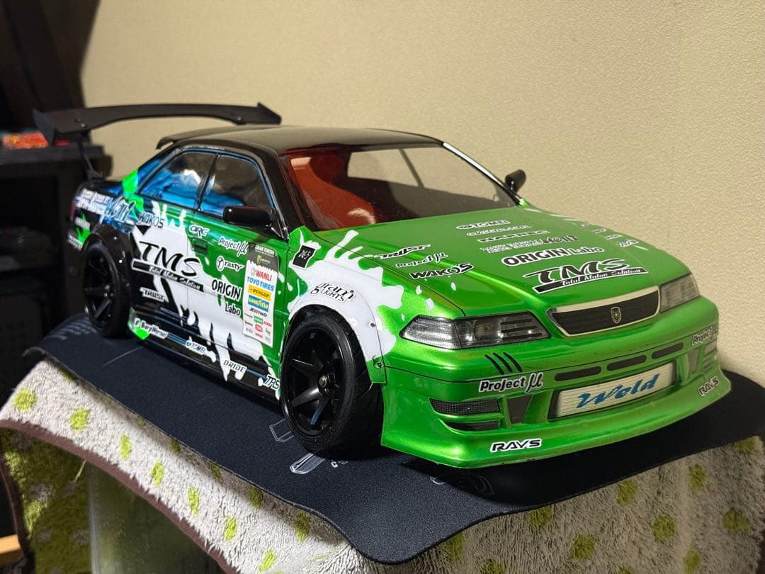 オーバードーズ JZX100 マークII TMS 高橋和己号 ラジコンボディ