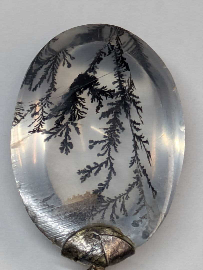 デンドリティッククォーツ 　ペンダントトップ　ビンテージ　デンドライト