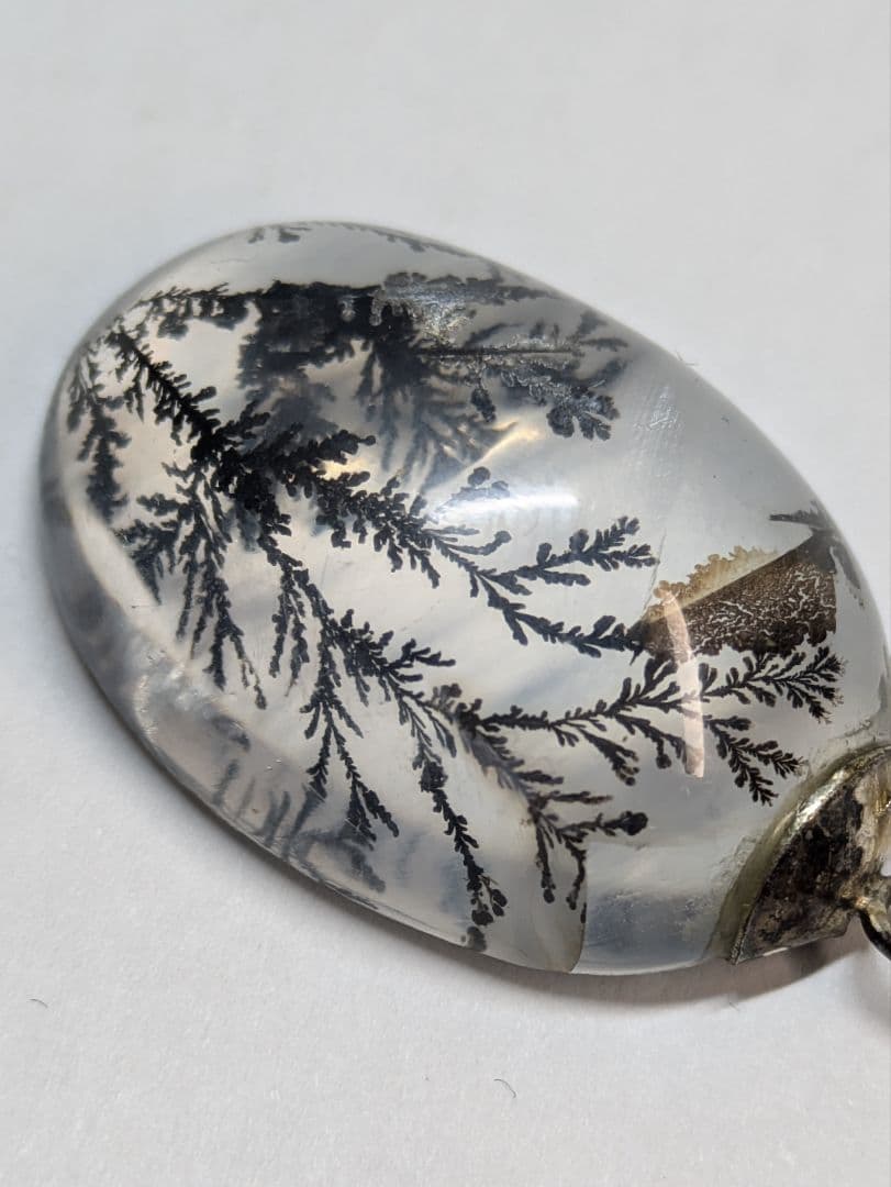 デンドリティッククォーツ 　ペンダントトップ　ビンテージ　デンドライト