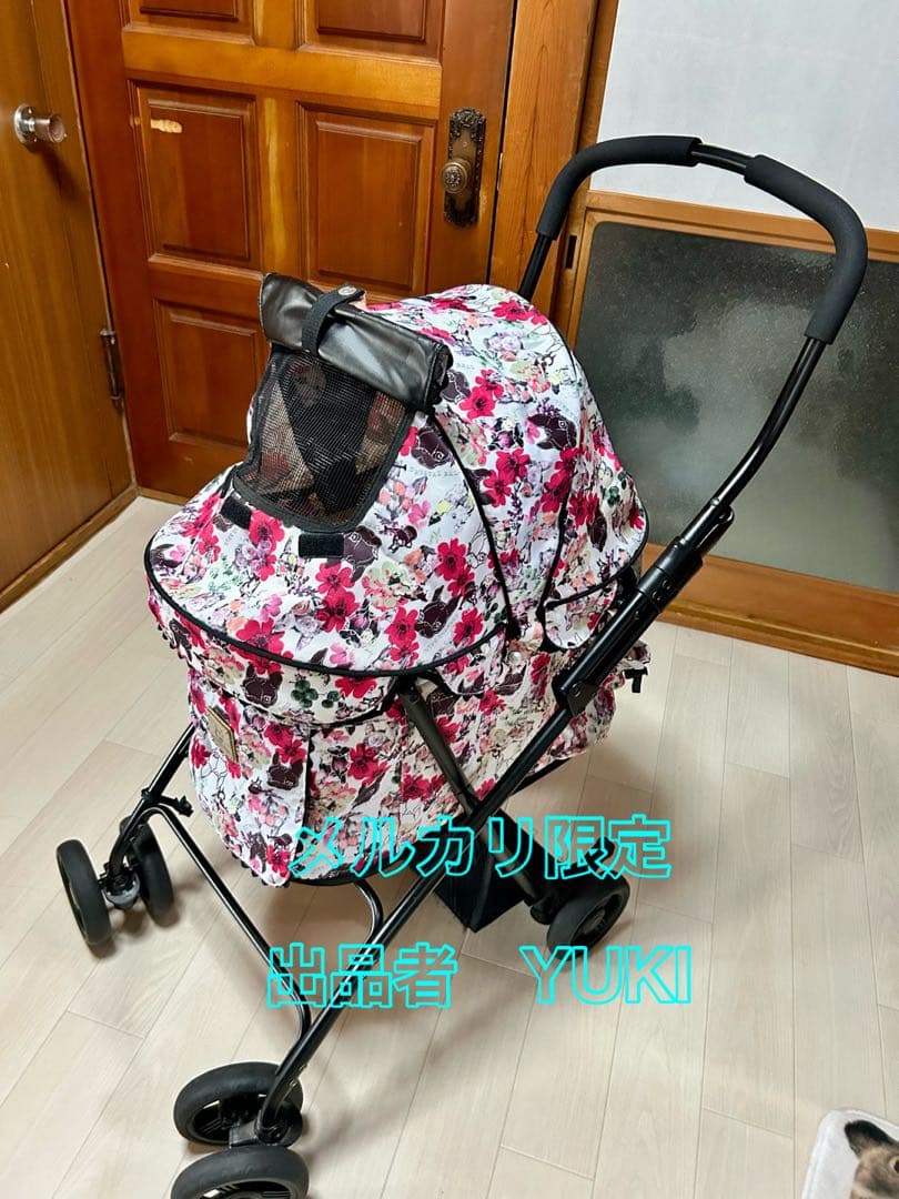 CRYSTAL BALL 花柄ペットカート