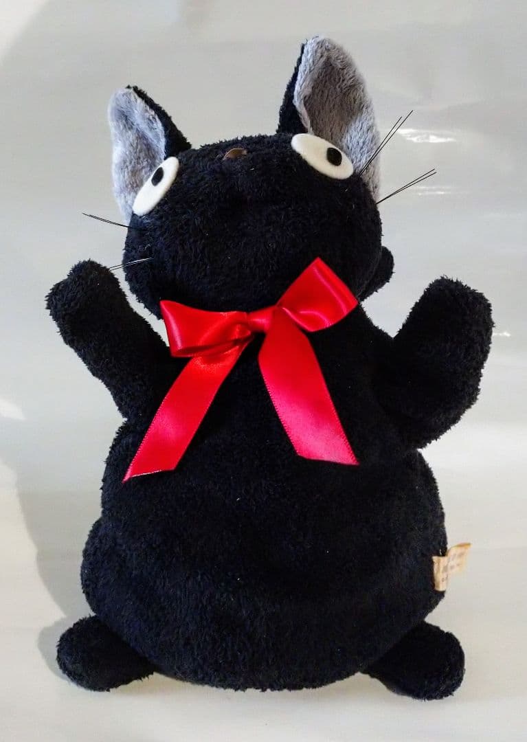 【初期モデル】ジジ ジブリ パペット 魔女の宅急便 ぬいぐるみ サンアロー