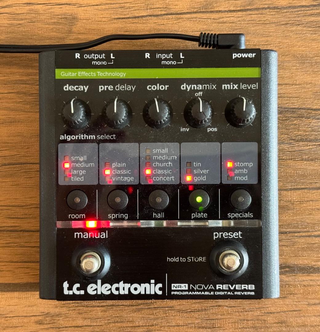 ギター t.c. electronic NR1 NOVA REVERB