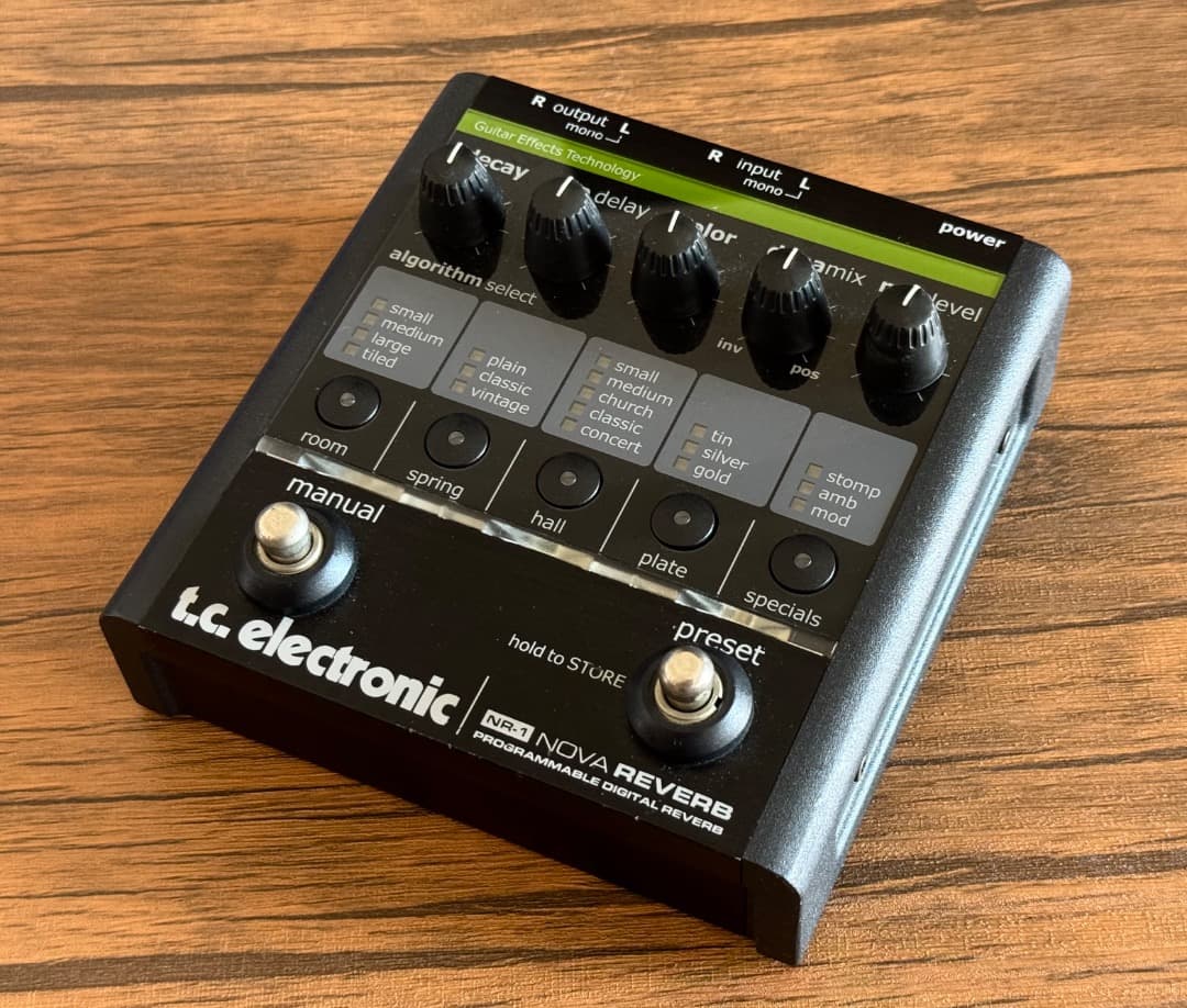 ギター t.c. electronic NR1 NOVA REVERB