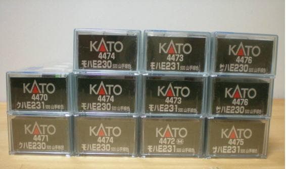 KATO 4470～4476 山手線 E231系 単品11両（6ドア車2両入り）