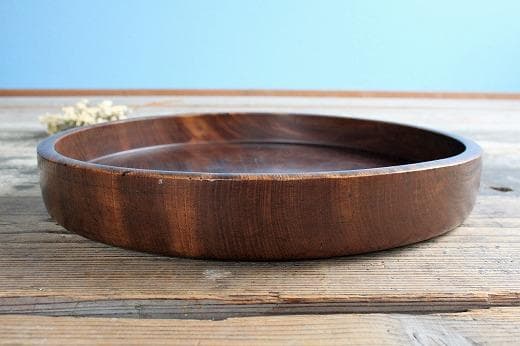 品番　z-0664 欅丸盆　大　お盆　茶道具　古民家　カフェ