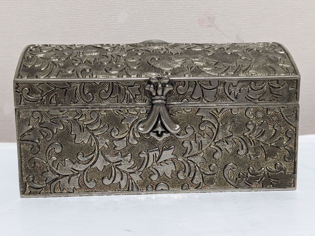 ♦イギリス ヴィンテージ 宝石箱 ジュエリーボックス アクセサリーケース 骨董品