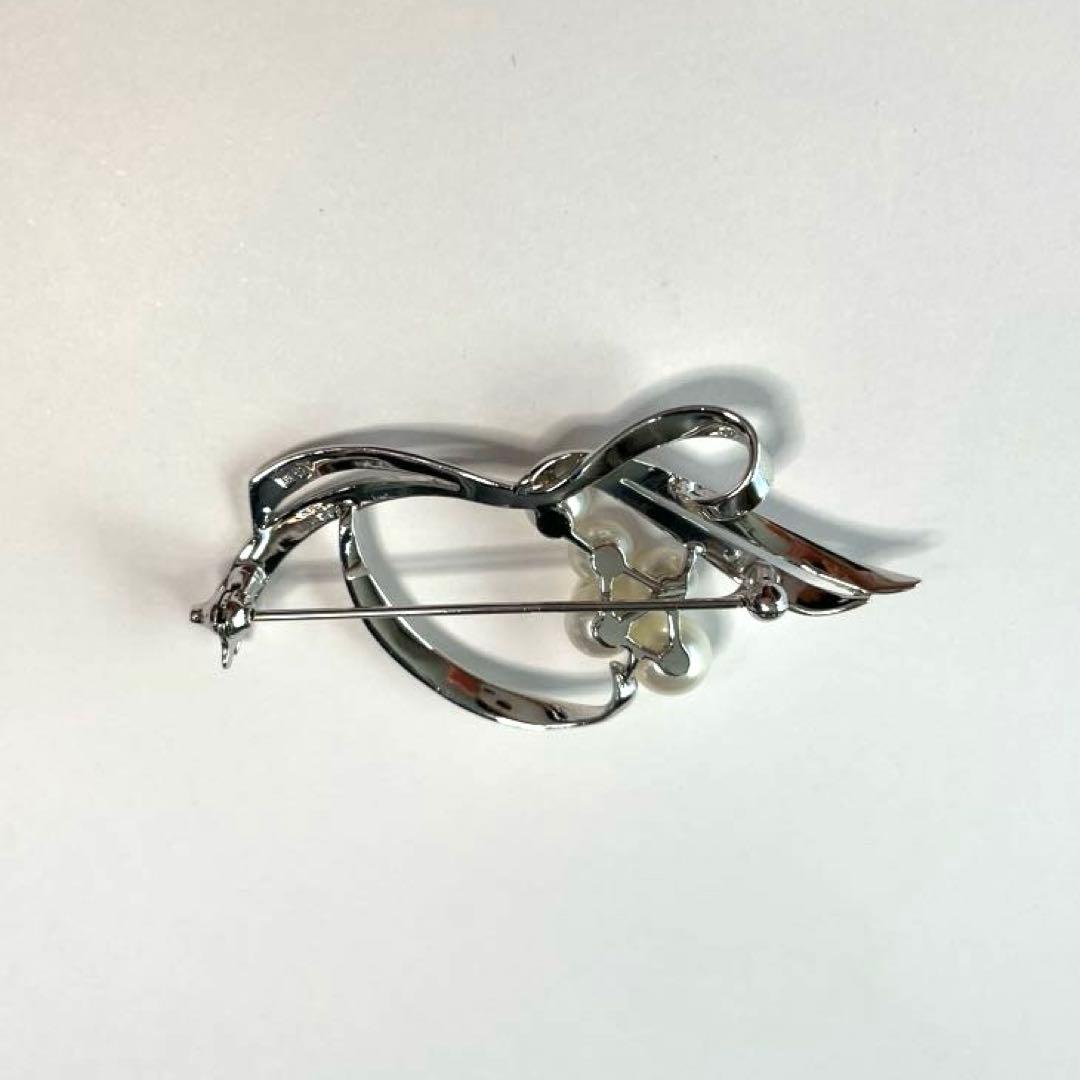 ミキモト　ブローチ　「はなかご」　ケース付き