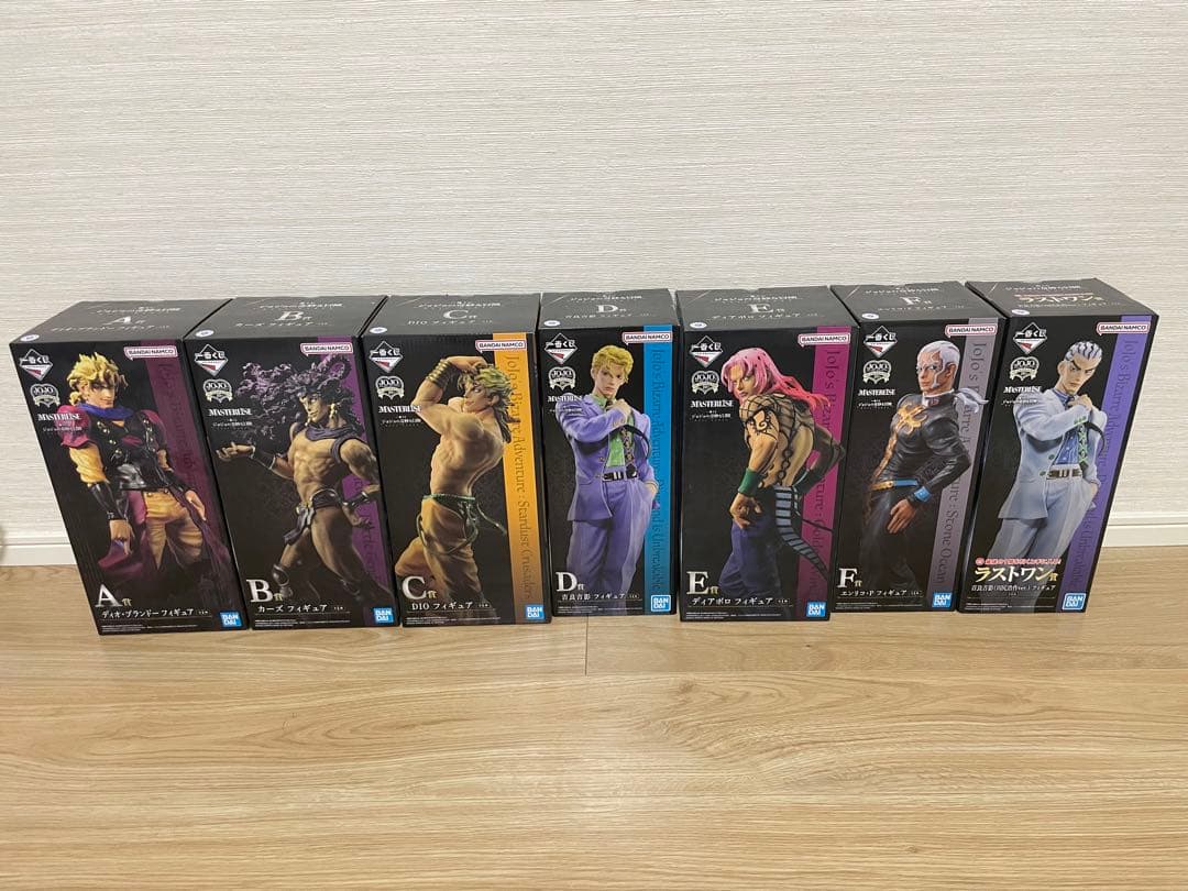 ジョジョ 一番くじ フィギュア evil party コンプリート
