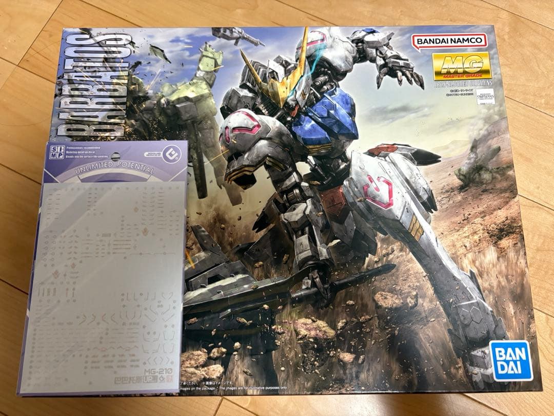 新品　MG ガンダムバルバトス　鉄血のオルフェンズ+ デカール