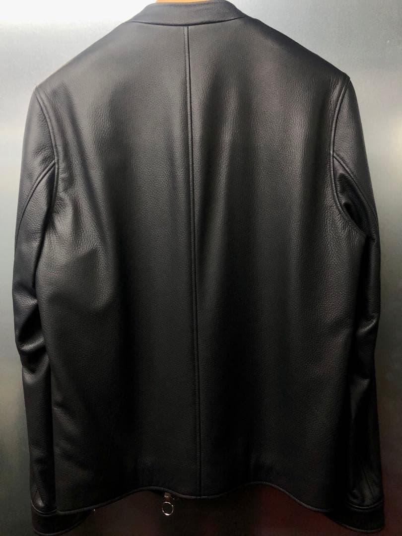 セラファン　ディアスキンライダースジャケット　46 ネイビー新品未使用☆