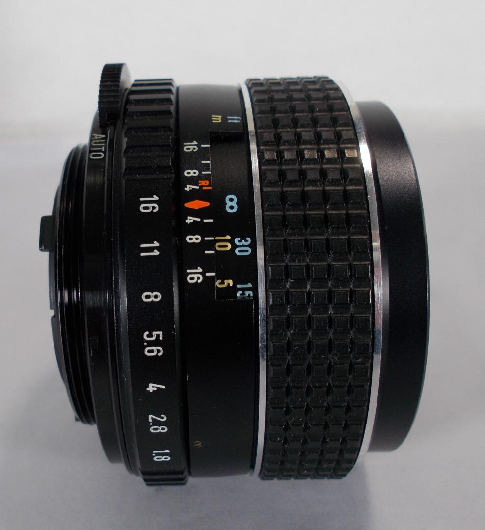 フィルムカメラ 整備済　Pentax SPII + レンズ f1.8　G140