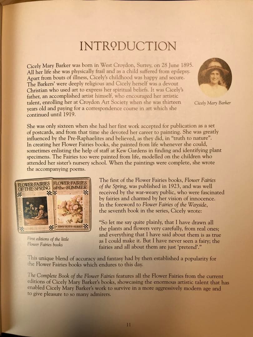 【貴重】flower Fairies画集　シシリー メアリー バーカー
