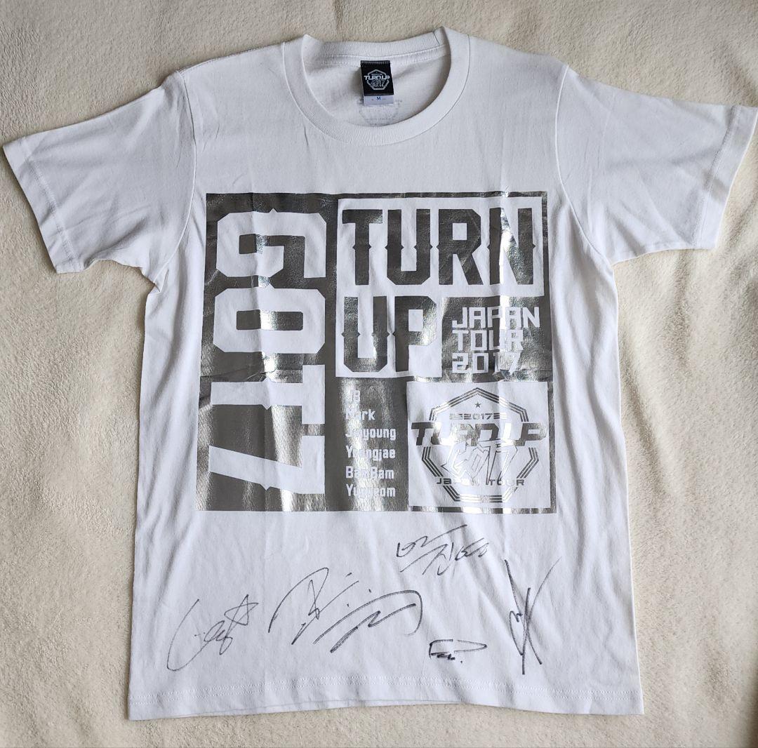GOT7 TURN UP JAPANツアー☆サイン入りTシャツ