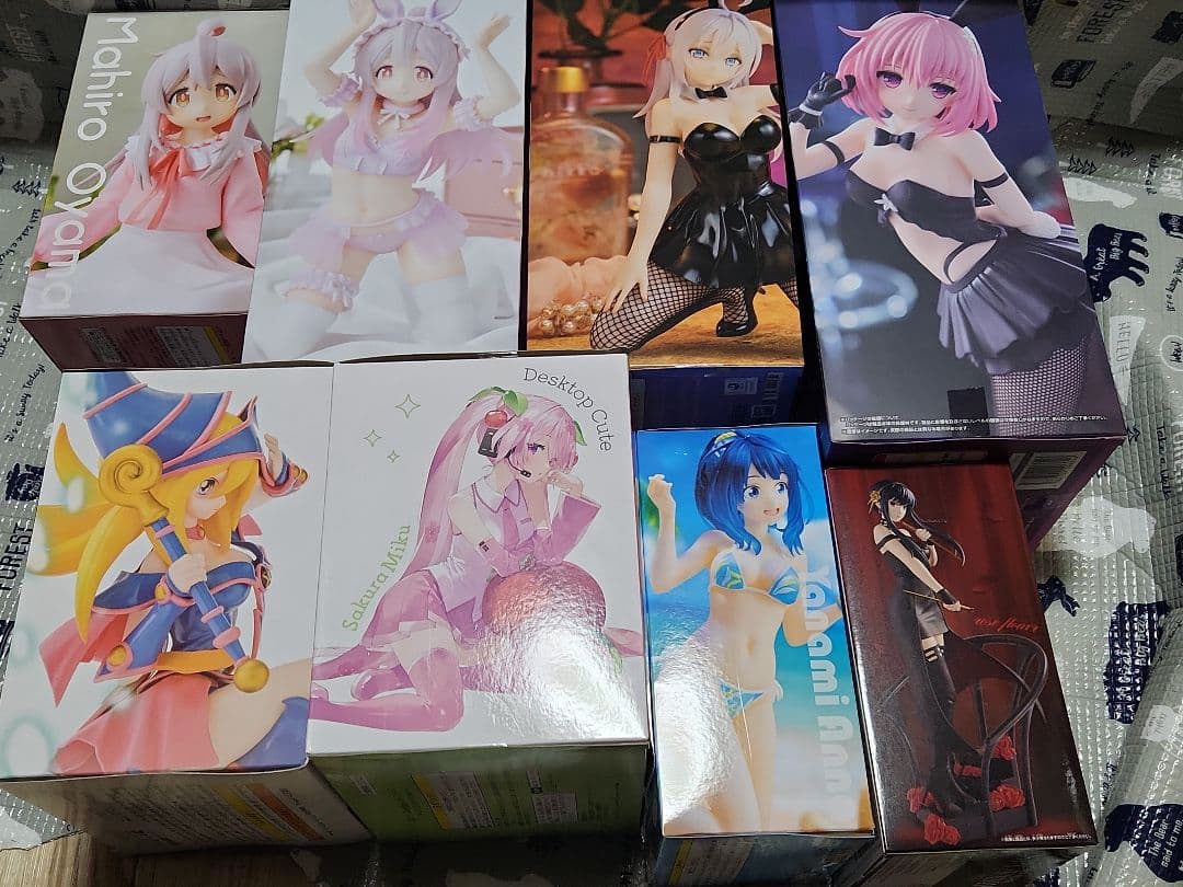 美少女プライズフィギュア8個まとめ売り