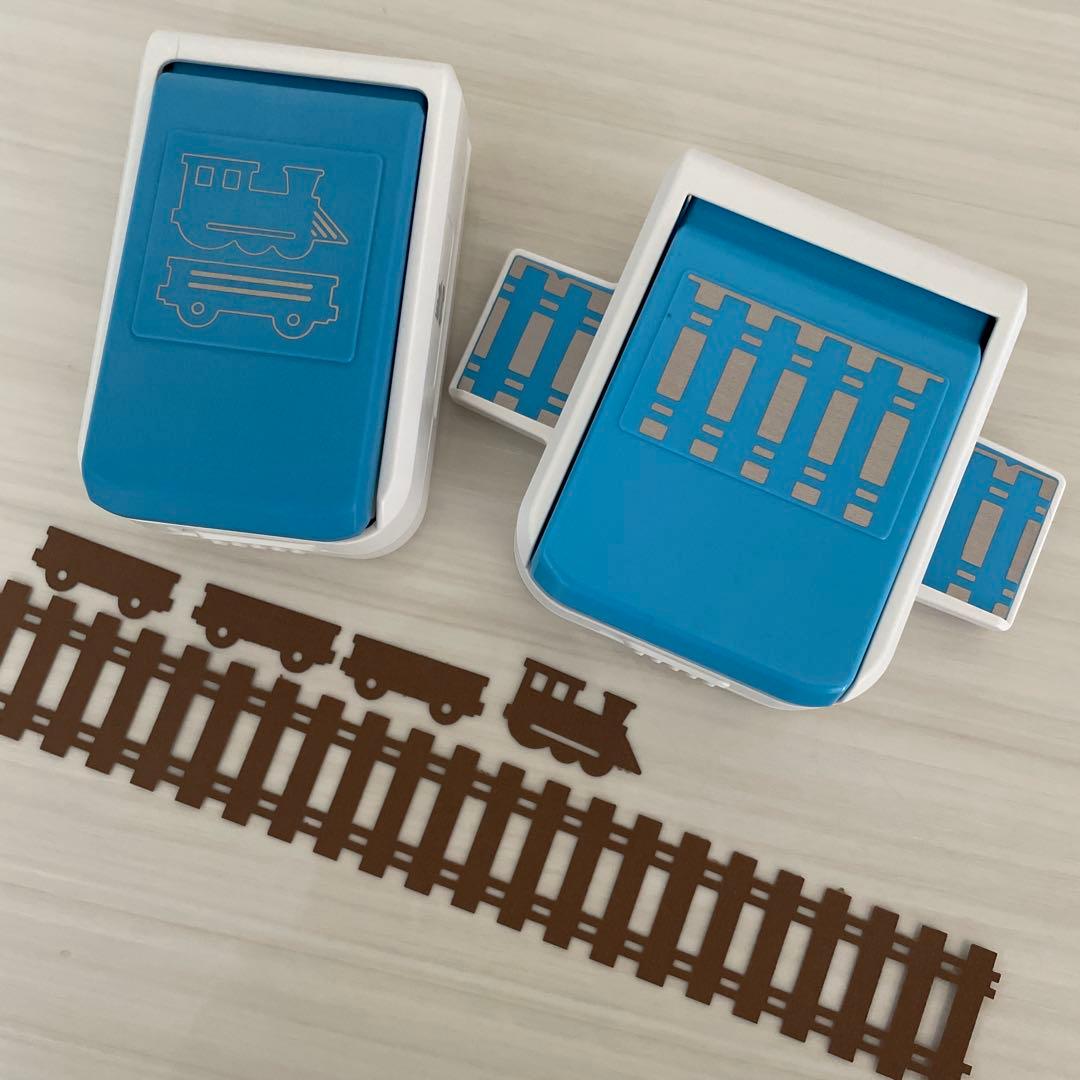 値下げ】クリエイティブメモリーズ　トレイントラックス エンボスロコモティブパンチ