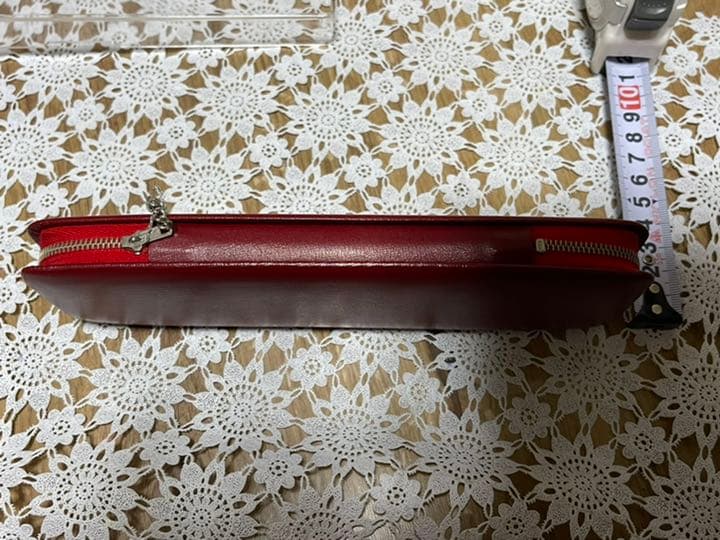 昭和レトロ　サンスター　ペンケース　皮