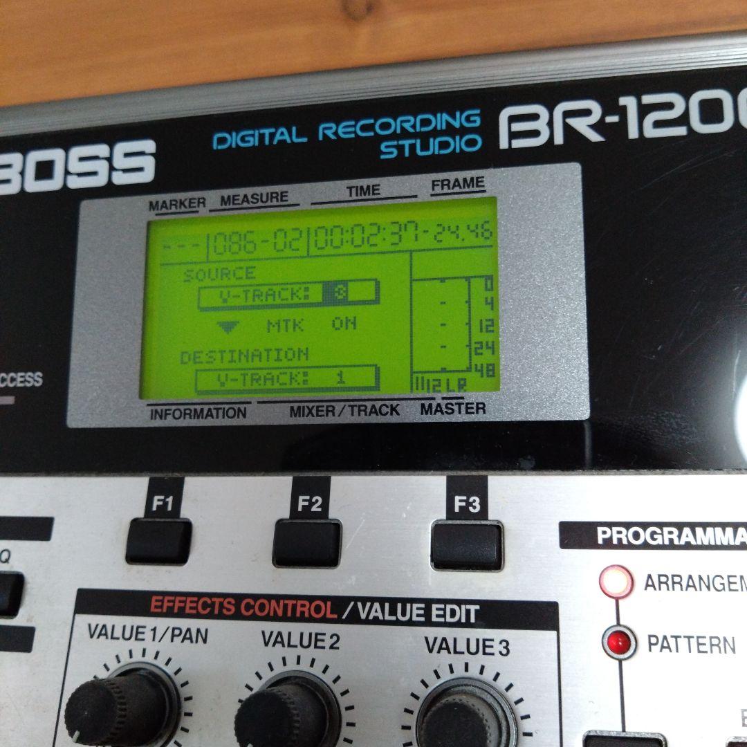 BOSS BR-1200 マルチトラックレコーダー【説明書あり】