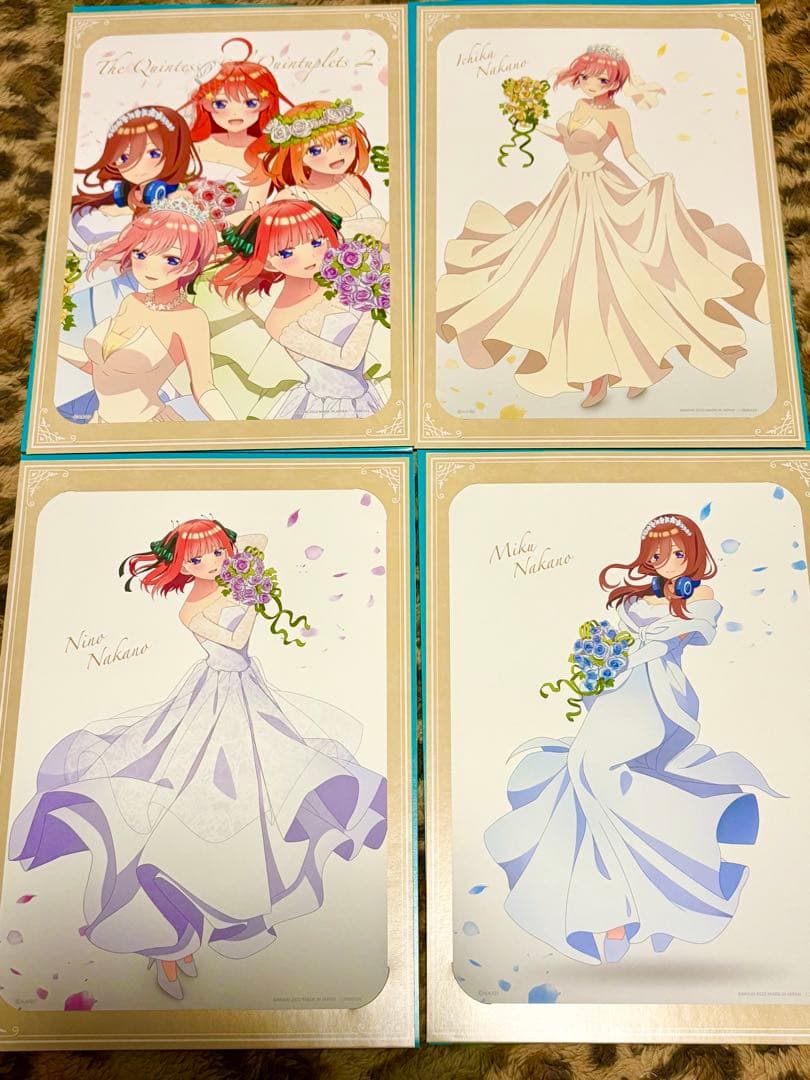 五等分の花嫁　アクリルスタンド　タペストリー　グッズ　まとめ売り