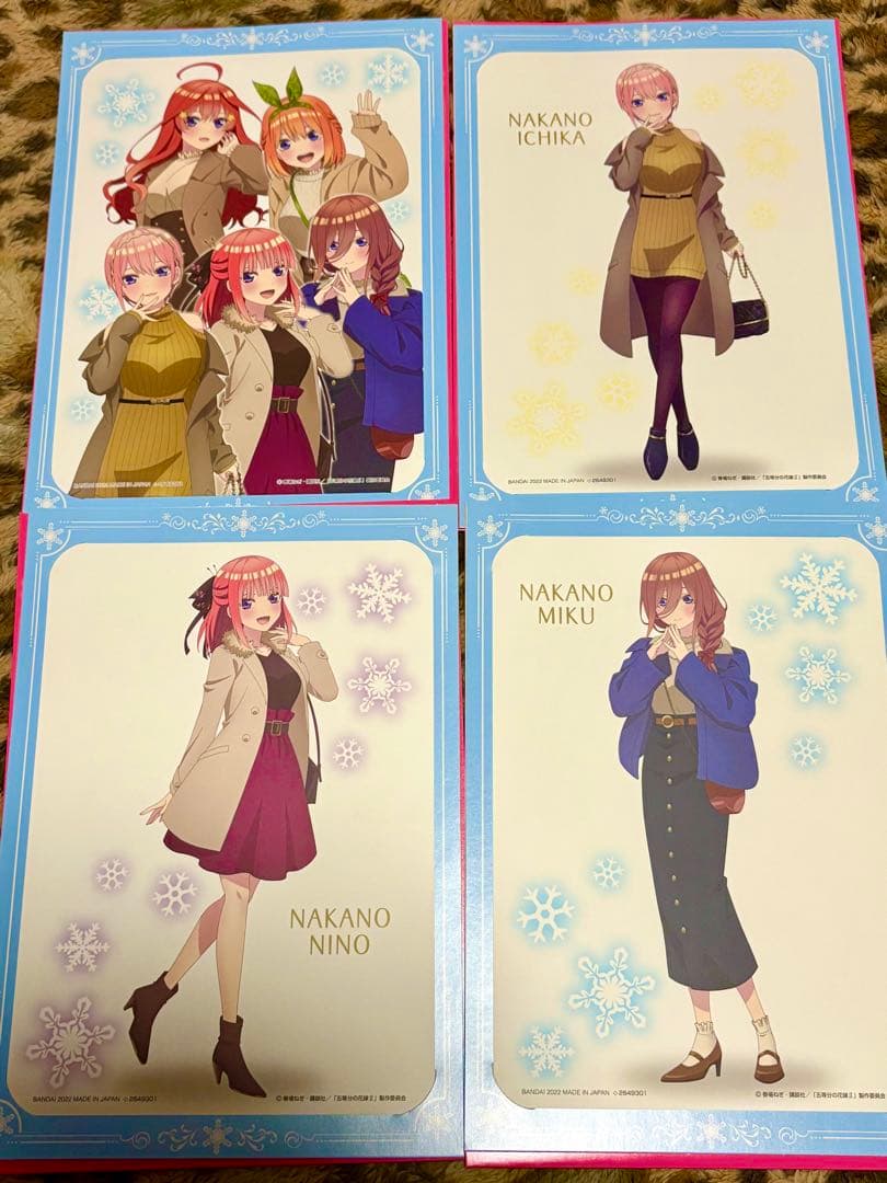 五等分の花嫁　アクリルスタンド　タペストリー　グッズ　まとめ売り