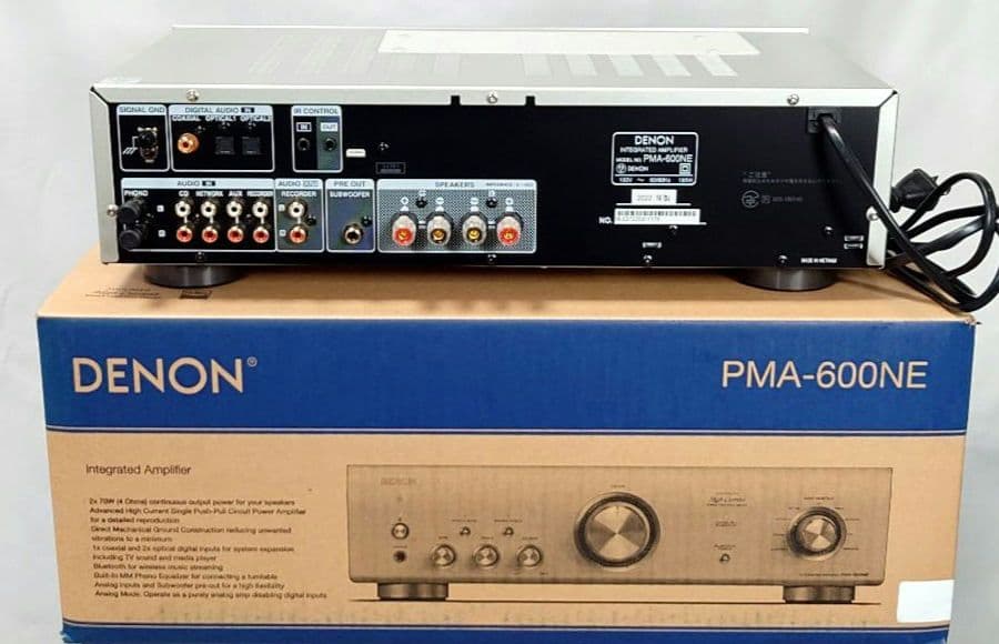 DENON PMA-600NE プリメインアンプ高音質 BT対応 保証中 超美品