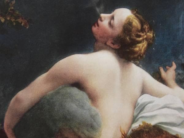 コレッジョ、【ゼウスとイーオ】希少豪華画集画、新品高級額・額装付、大判、状態良好