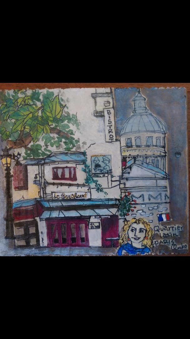 猫の絵　coffeebreak