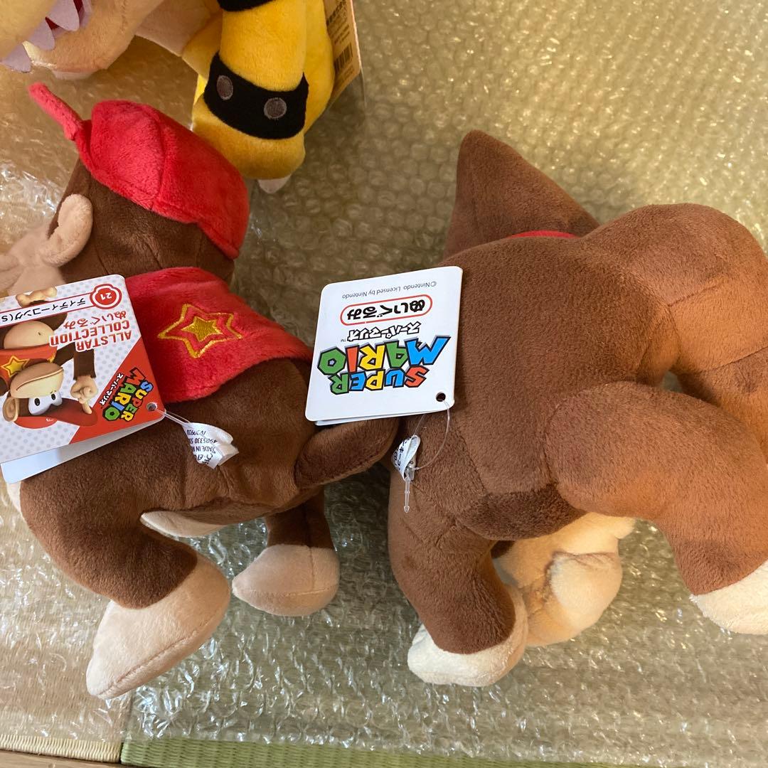 タグ付き　三英貿易　マリオ　ALL STAR COLLECTION ぬいぐるみ