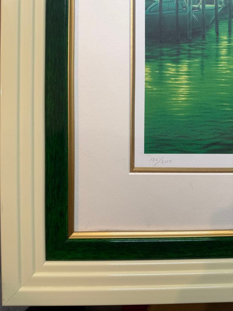 他の方発送ディズニー×塚本馨三 「グリーン ヴェニス」限定200 直筆サイン