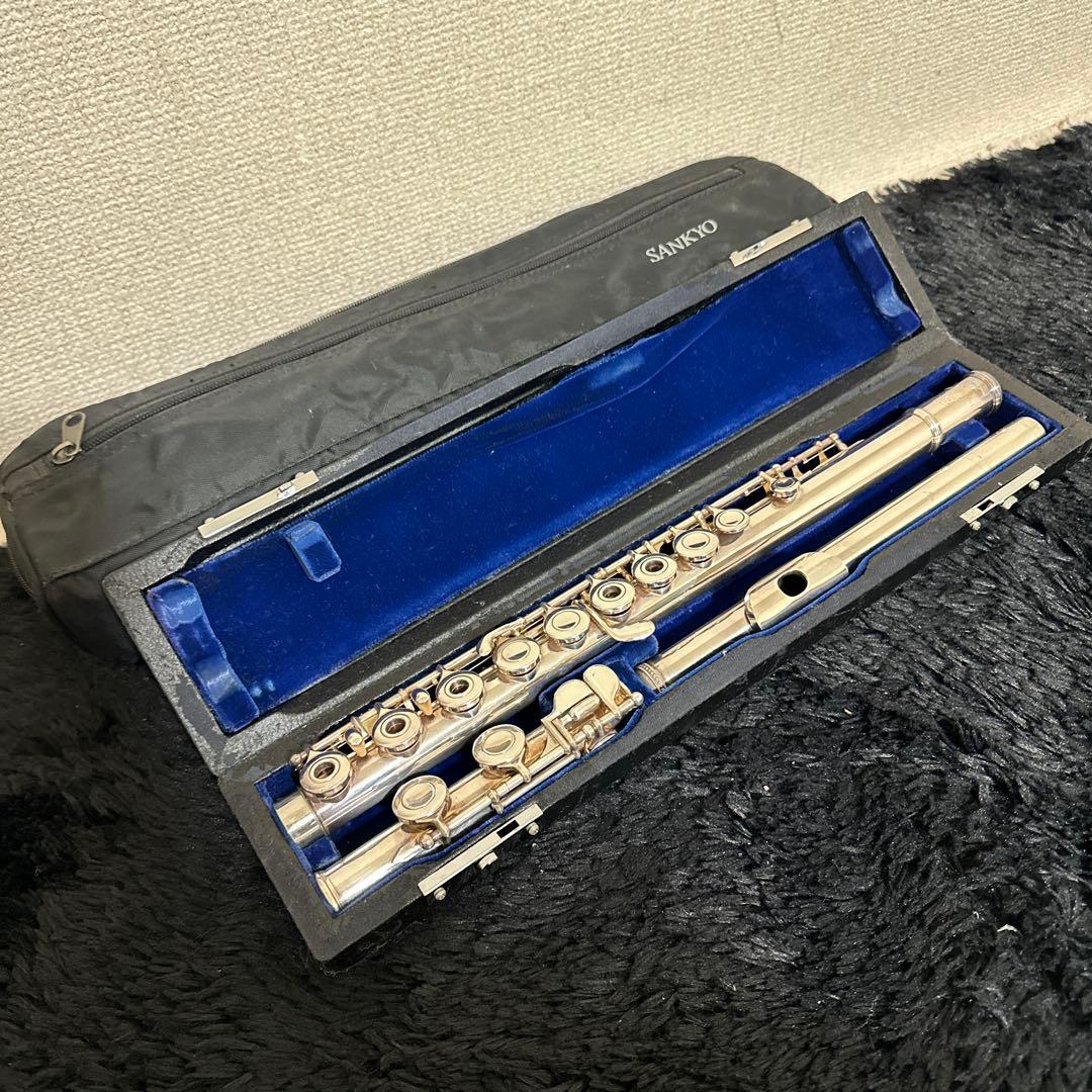 高級 レア SANKYO PRIMA ETUDE フルート リングキー 管楽器