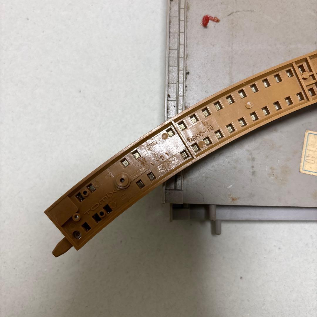 レールセット 多数部品大量まとめ出品ジャンク品tomix 他 レール車両6台