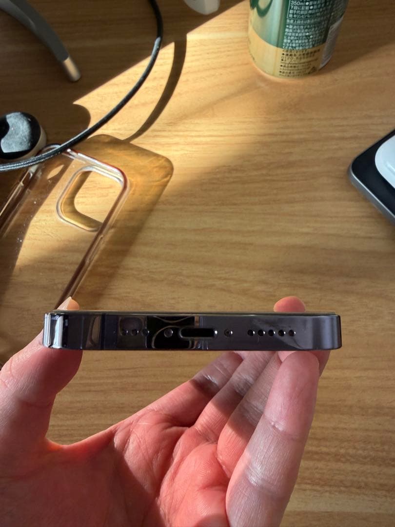 【美品】simフリー iPhone 14pro 256GB ディープパープル