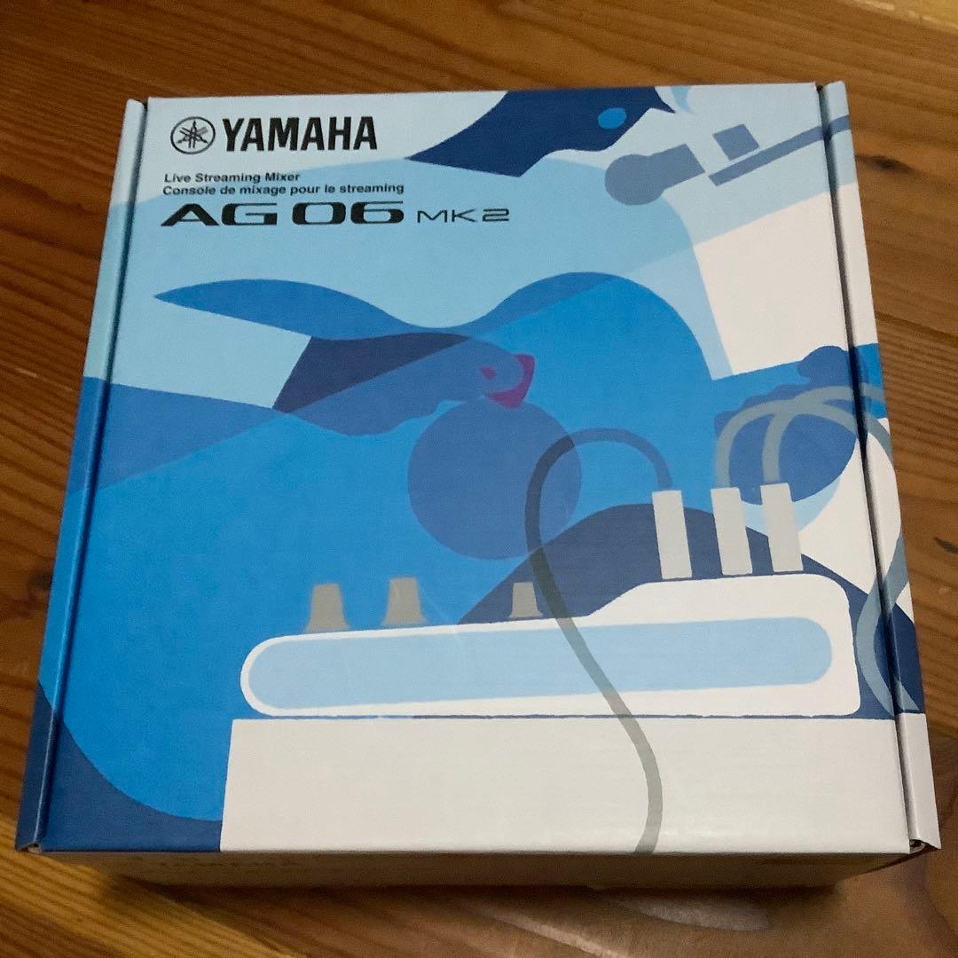 【開封済、未使用品】 YAMAHA AG06MK2 ホワイト