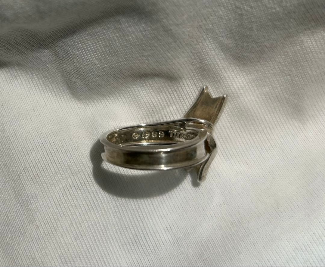 【レア】Tiffanyオールドティファニー925シルバーリング