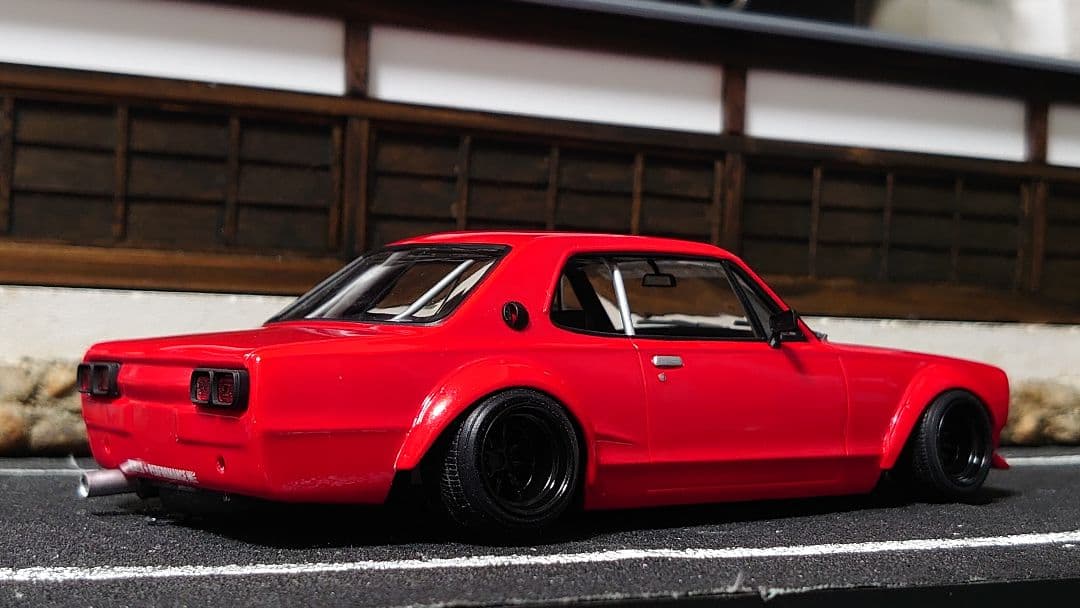 1/24 アオシマ ハコスカ 完成品