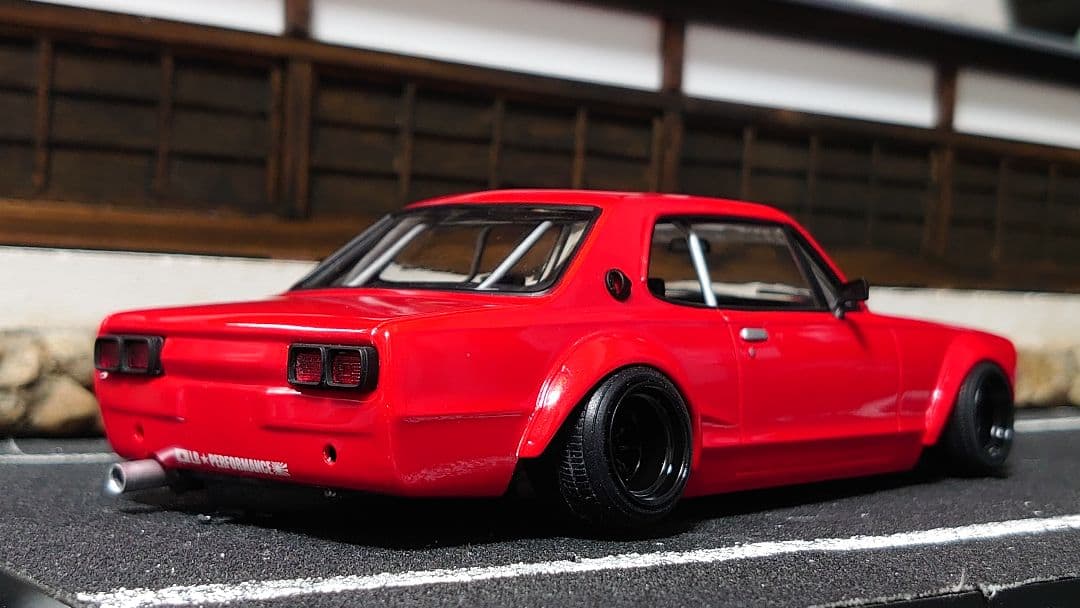 1/24 アオシマ ハコスカ 完成品