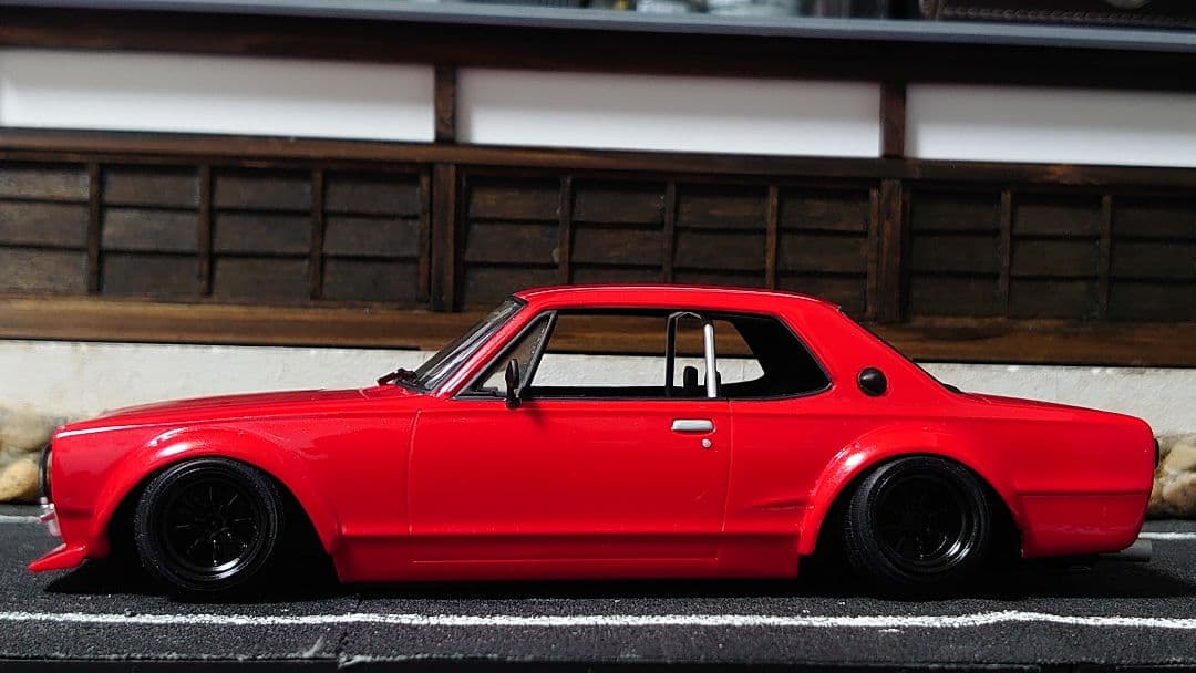 1/24 アオシマ ハコスカ 完成品