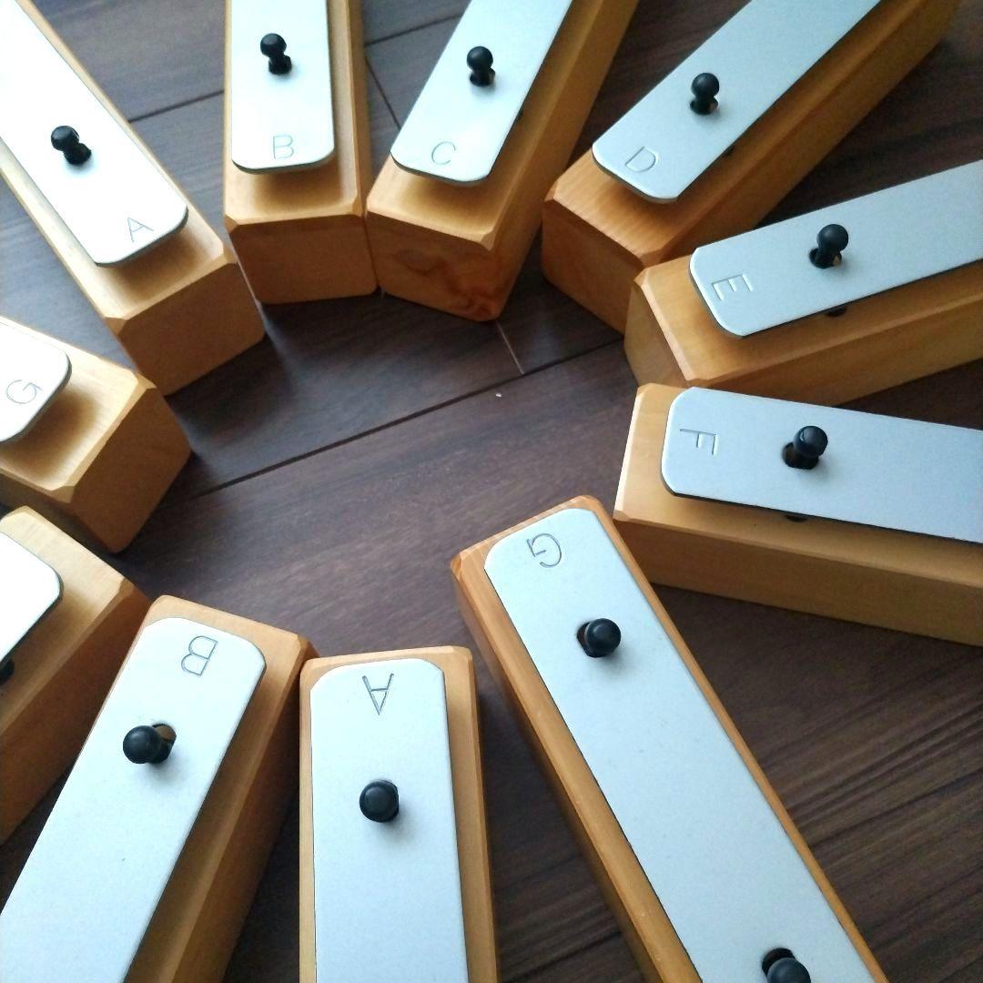 KAWAI　ニコルの森　音つみき　グロッケン　鉄琴木琴　11音