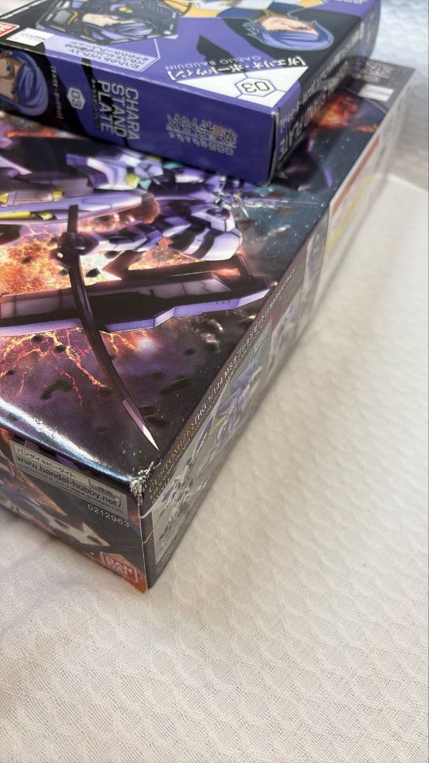 HG ガンダム キマリスヴィダール キャラスタンドプレート ガエリオ 2点セット